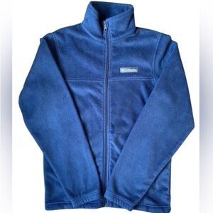 Columbia Men's Blue Fleece Jacket Size XS